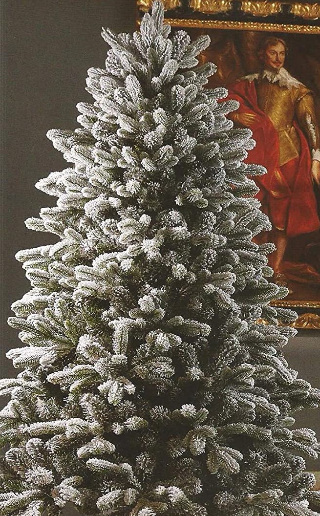 Albero di Natale Pino LUXURY Slim New 3000 LED H 210 cm. EDG Enzo De G