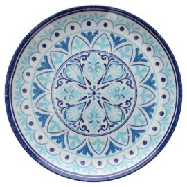 Linea Show Plate Vassoio rotondo D.30cm Melamina Blu Tognana Porcellane