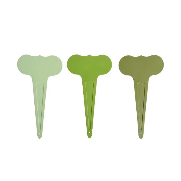 Segna piante Set 6 Etichette verdi per Piante con pennarello