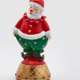 decoro Babbo Natale h 26 cm EDG